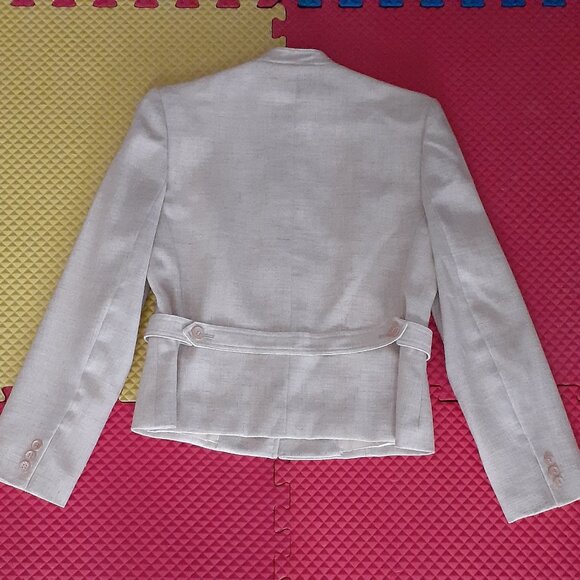 "Arenzano" (Gary Stuart) linen jacket & skirt suit - Picture 2 of 4